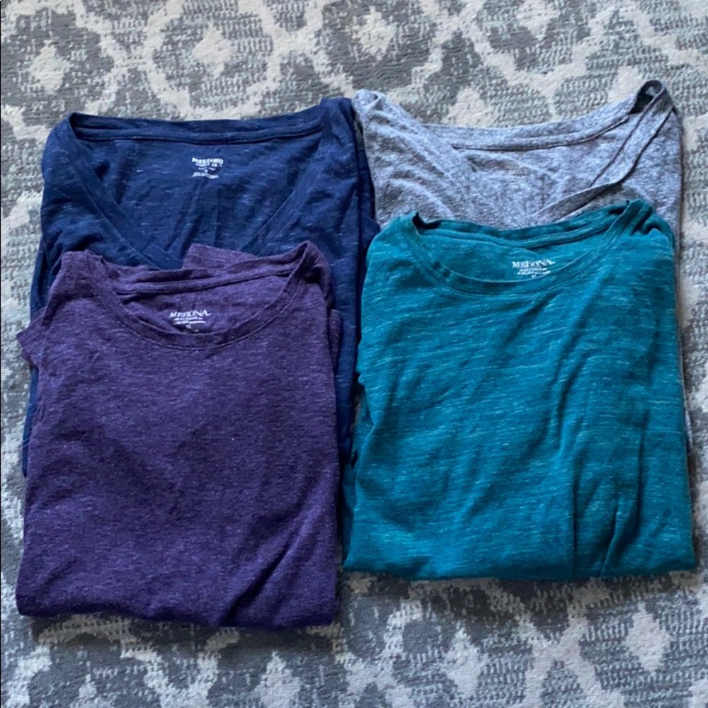 Moving! Make offer! 4 long sleeve heathered shirts